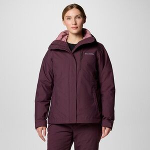 SLIGHTLY USED SIZE XL Columbia Women's Plum Ski Jacket